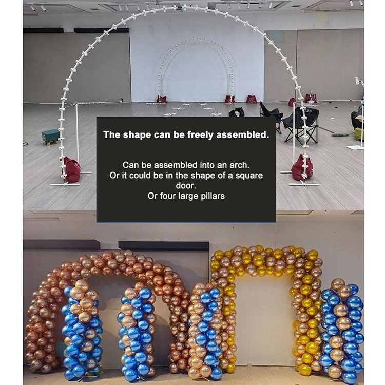 Arc de balon realizat manual vs autoumflat - care este mai bine?