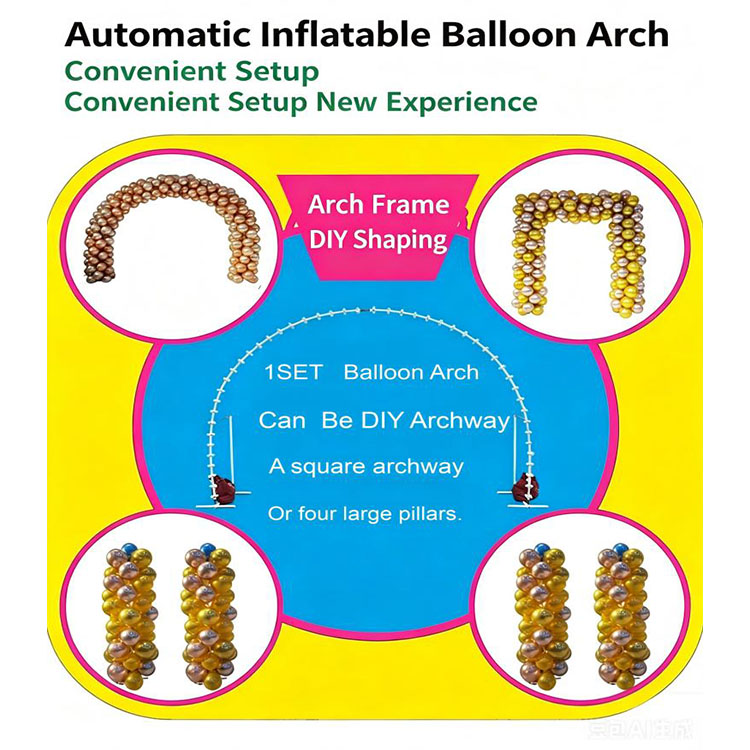 Arcada balonului cu umflare automată