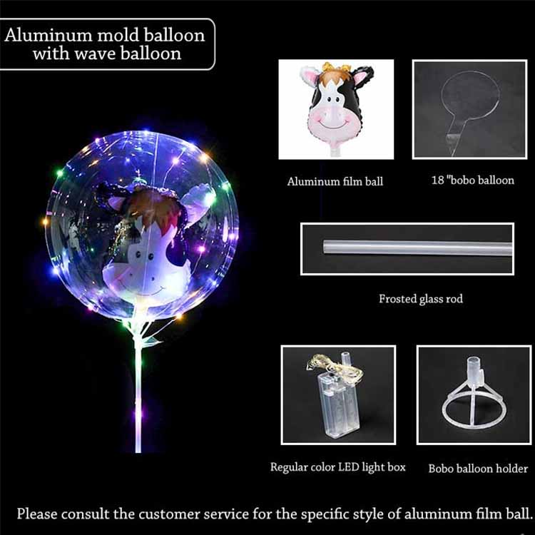 Set de baloane cu folie bobo