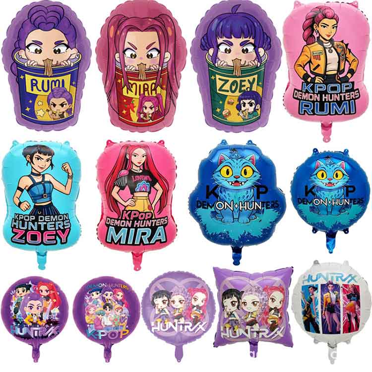 Baloane din folie pentru vânătorul de demoni