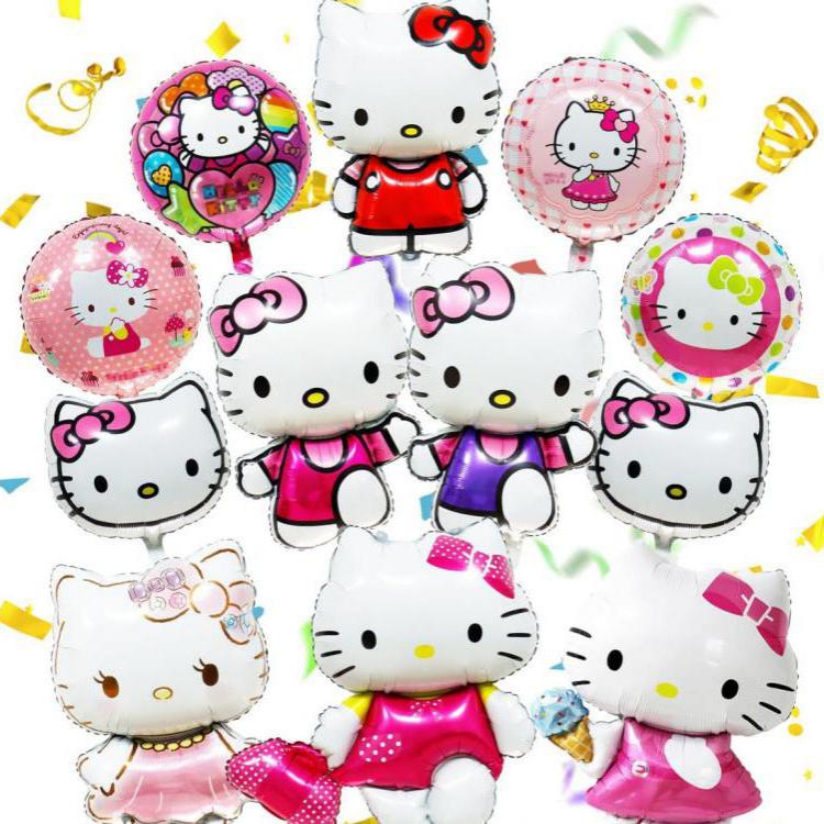 Decoratiuni Hello Kitty Balon de petrecere din folie