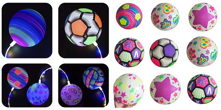 string bouncy balls with led lights