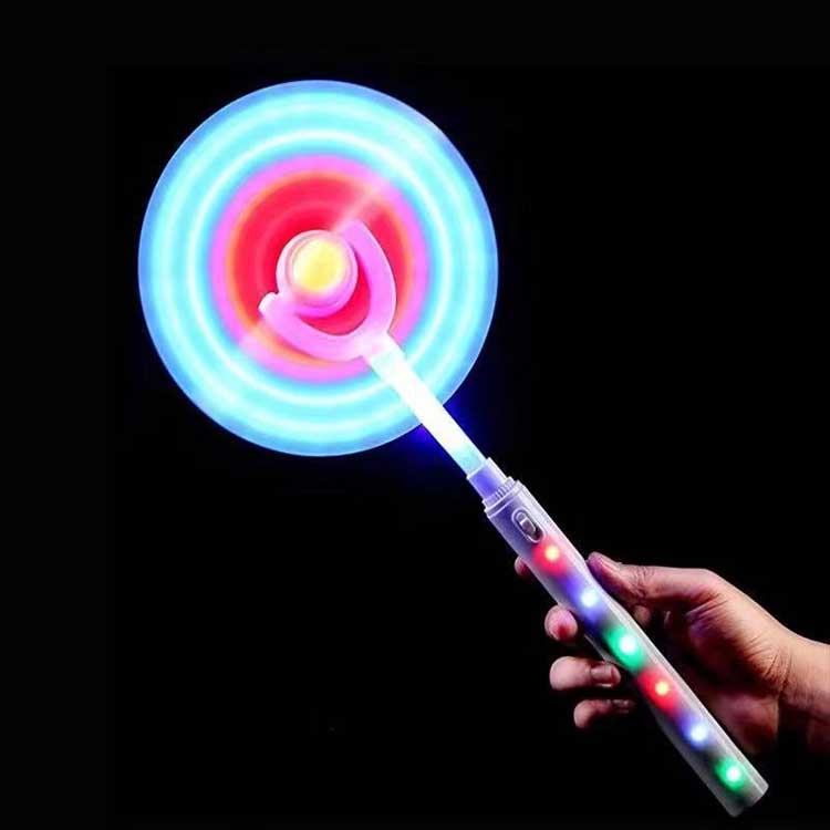 Baghetă magică Spinner pentru moara de vânt cu LED