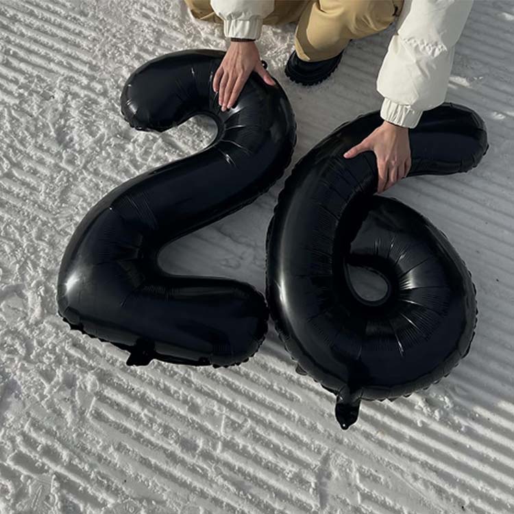 Balloane cu folie numără