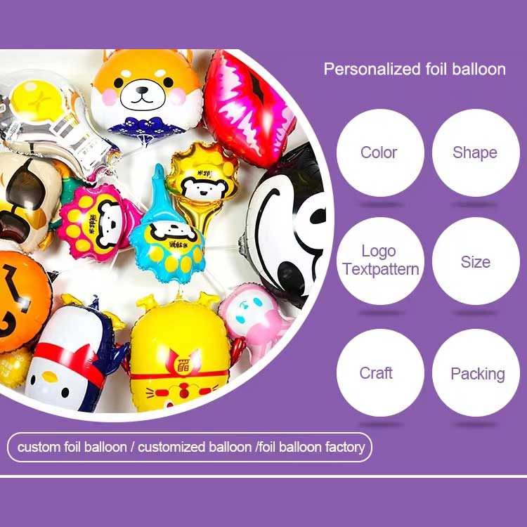 Balon din folie personalizat