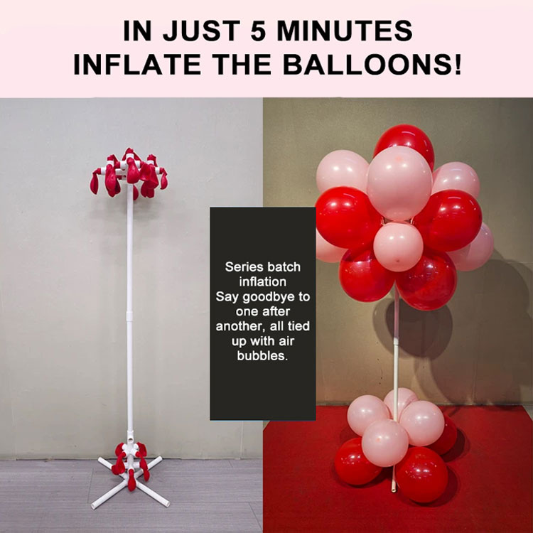 Pilon mic cu arc de balon autoumflabil