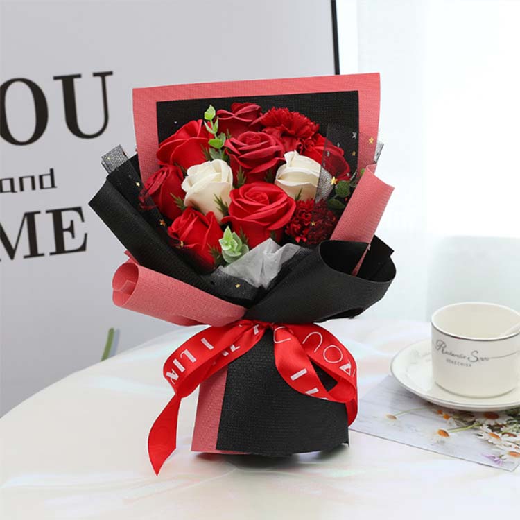 Buchet de flori de săpun